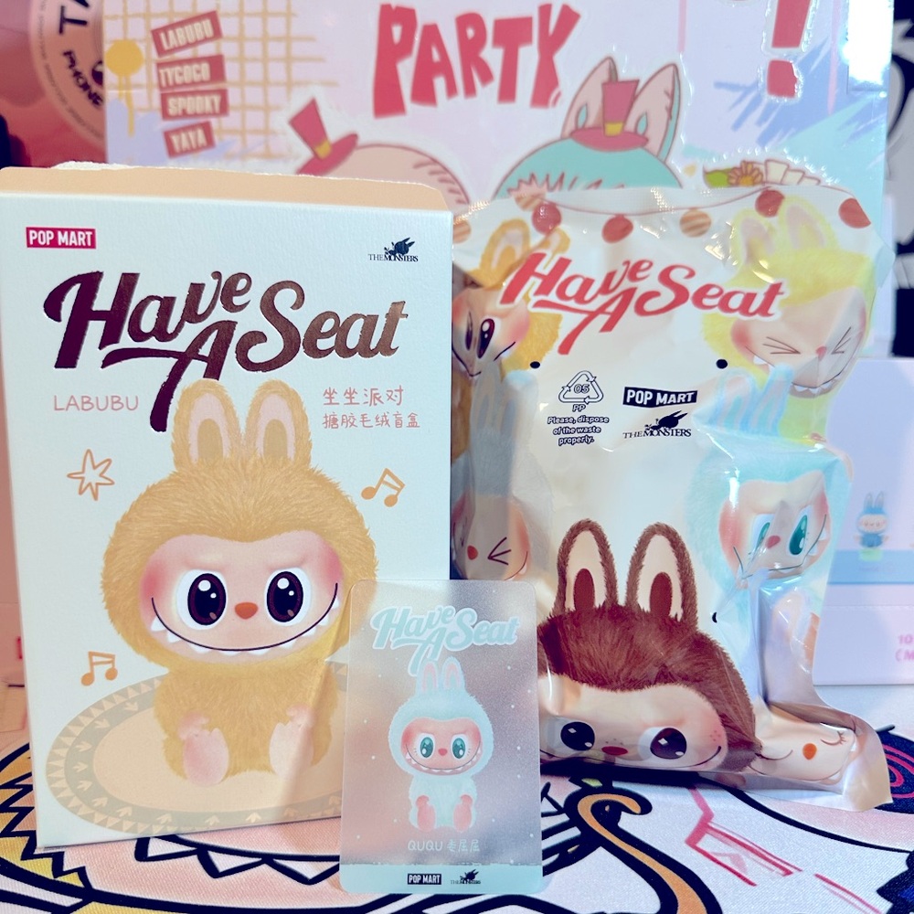 Pop Mart Labubu Have A Seat - Ququ